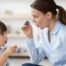 Hearing training with a cochlear implant